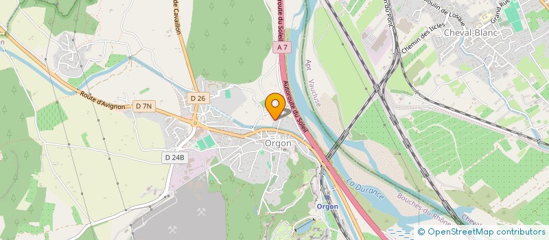 localisation de l'entreprise MADAME VANESSA HABER  ORGON