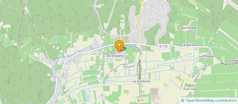 localisation de l'entreprise MADAME VANESSA HAGMANN  UCHAUX