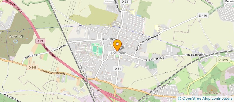 localisation de l'entreprise MADAME VANESSA HAMON  MASNIERES