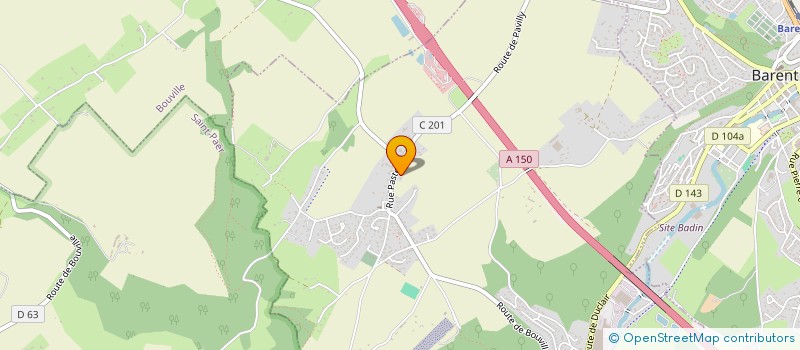 localisation de l'entreprise MADAME VANESSA HAUBERT  VILLERS-ECALLES