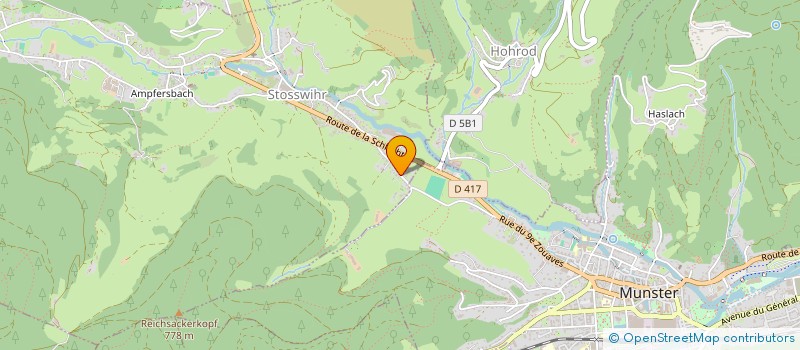 localisation de l'entreprise MADAME VANESSA HEINRICH  STOSSWIHR