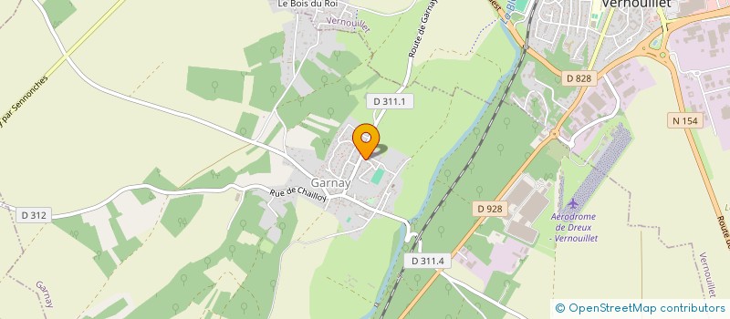 localisation de l'entreprise MADAME VANESSA HILAIRET à GARNAY
