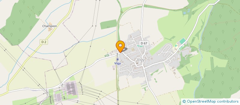 localisation de l'entreprise MADAME VANESSA HOAREAU  VIGY