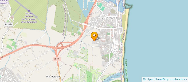 localisation de l'entreprise MADAME VANESSA HOTELLIER  LE BARCARES