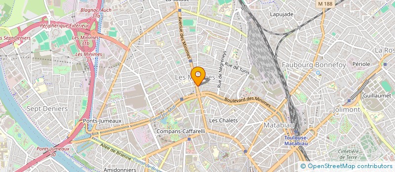 localisation de l'entreprise MADAME VANESSA ILMANY à TOULOUSE