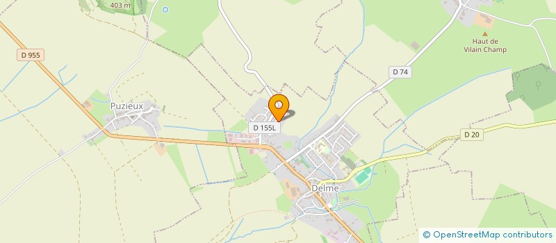 localisation de l'entreprise MADAME VANESSA INGALA  DELME