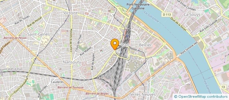 localisation de l'entreprise MADAME VANESSA INGRAND  BORDEAUX