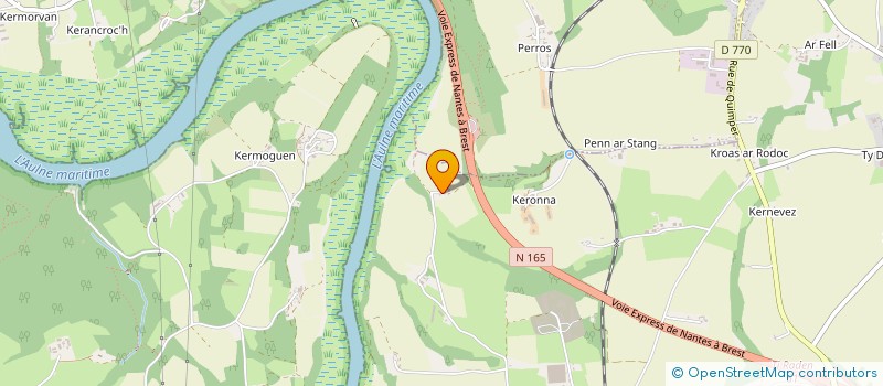 localisation de l'entreprise MADAME VANESSA ISABELLE FONTANEL  SAINT-SEGAL