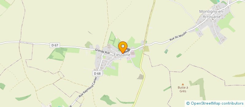 localisation de l'entreprise MADAME VANESSA ISRAEL  FIEULAINE