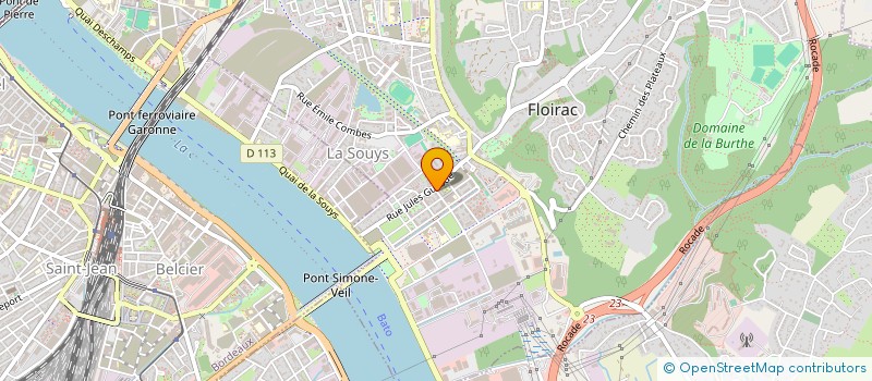 localisation de l'entreprise MADAME VANESSA JAGIELSKI  FLOIRAC