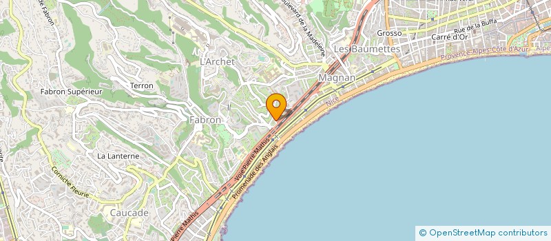 localisation de l'entreprise MADAME VANESSA JARMULA à NICE