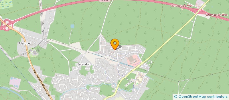 localisation de l'entreprise MADAME VANESSA JAURIBERRY  MIOS