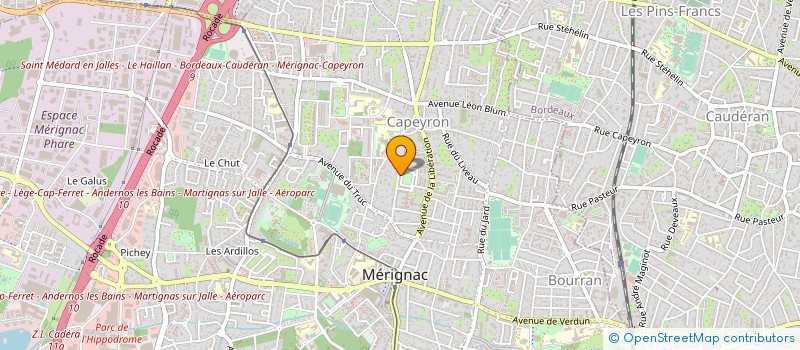 localisation de l'entreprise MADAME VANESSA JESNE  PAYZAC