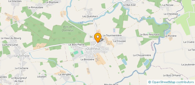 localisation de l'entreprise MADAME VANESSA JOLY à CARENTOIR