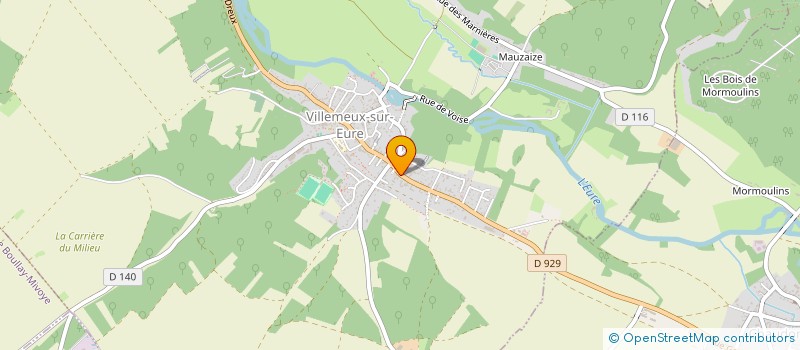 localisation de l'entreprise MADAME VANESSA JONOT à VILLEMEUX-SUR-EURE