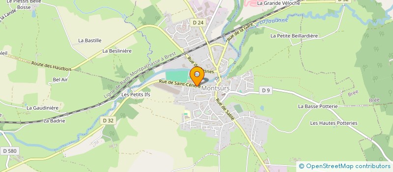 localisation de l'entreprise MADAME VANESSA KAPUSTIN  MONTSURS