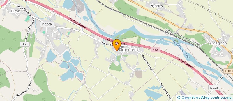 localisation de l'entreprise MADAME VANESSA KARAKATSANIS  SARPOURENX