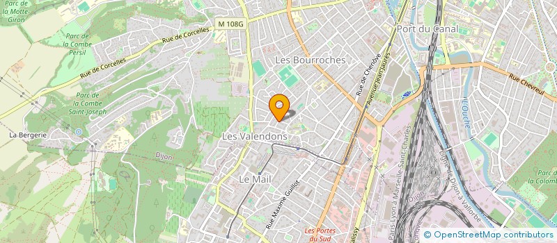 localisation de l'entreprise MADAME VANESSA KIASI à DIJON