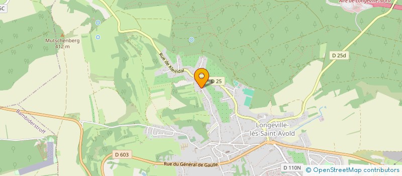 localisation de l'entreprise MADAME VANESSA KLEIN  LONGEVILLE-LES-SAINT-AVOLD