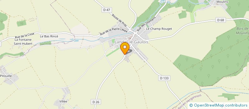 localisation de l'entreprise MADAME VANESSA KOSAROWYCZ  LANDES-LE-GAULOIS