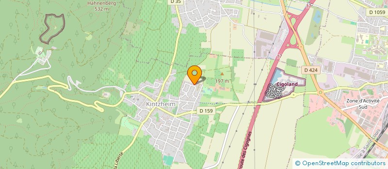 localisation de l'entreprise MADAME VANESSA KRAENKER  KINTZHEIM