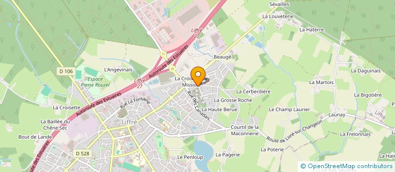 localisation de l'entreprise MADAME VANESSA KUHLMANN  LIFFRE