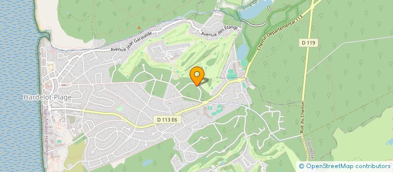 localisation de l'entreprise MADAME VANESSA LACAN  NEUFCHATEL-HARDELOT