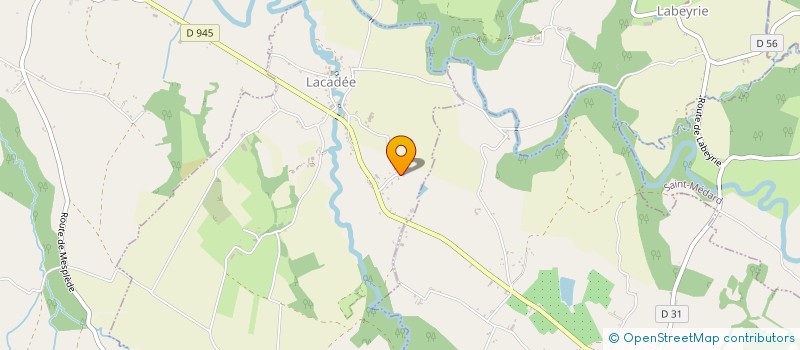 localisation de l'entreprise MADAME VANESSA LACOUTURE  LACADEE