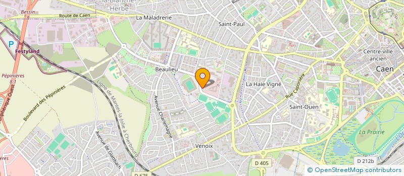 localisation de l'entreprise MADAME VANESSA LANDRIEU à CAEN
