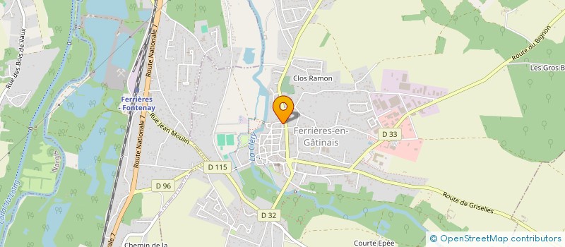 localisation de l'entreprise MADAME VANESSA LANGUILLE à FERRIERES-EN-GATINAIS