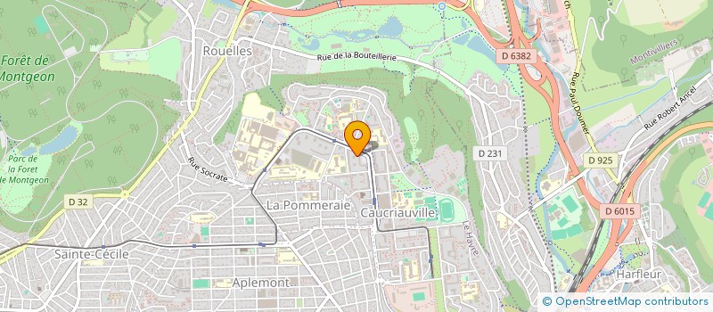 localisation de l'entreprise MADAME VANESSA LARDANS  LE HAVRE