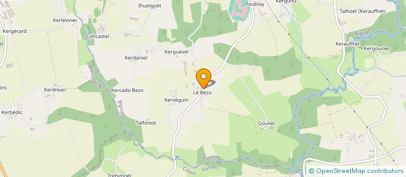 localisation de l'entreprise MADAME VANESSA LAUDRIN  BIGNAN