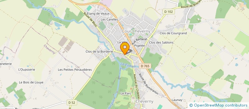 localisation de l'entreprise MADAME VANESSA LAURE VIVIANT  CHEMERY