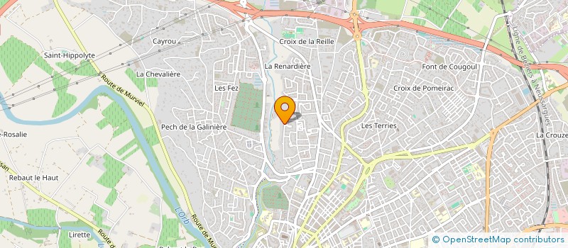 localisation de l'entreprise MADAME VANESSA LAURIOL  BEZIERS