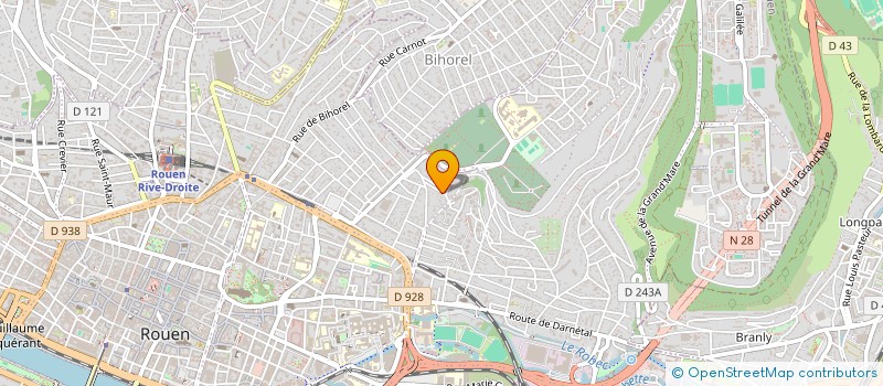 localisation de l'entreprise MADAME VANESSA LAVIEILLE  ROUEN