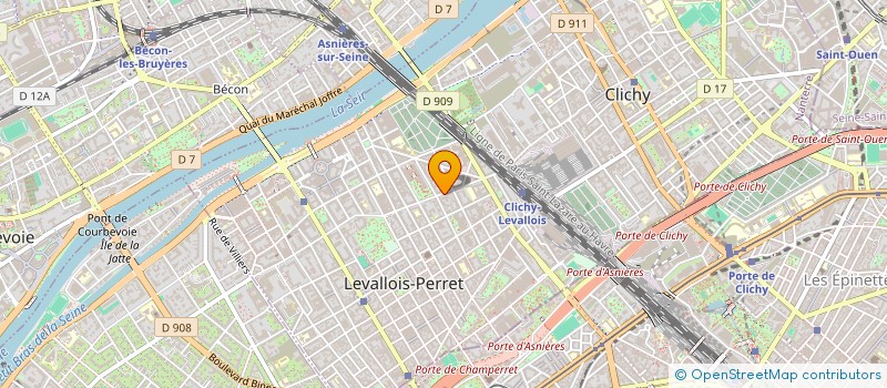 localisation de l'entreprise MADAME VANESSA LAZERON à LEVALLOIS-PERRET