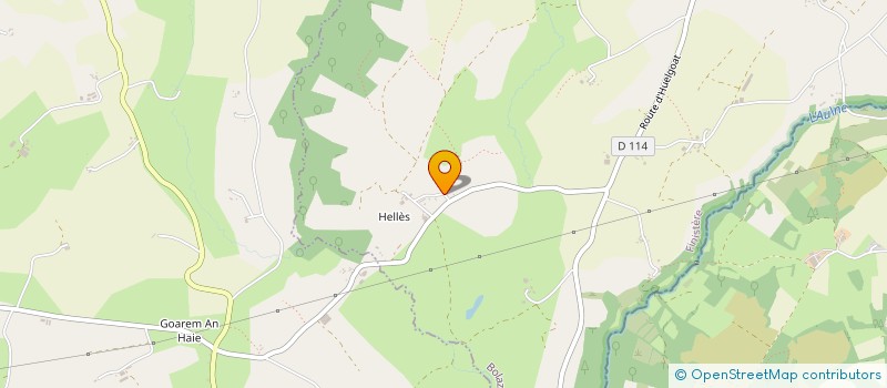 localisation de l'entreprise MADAME VANESSA LE BALC'H  BOLAZEC