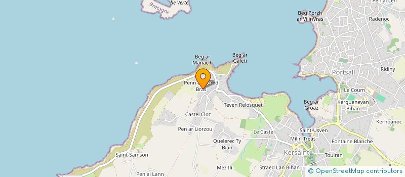 localisation de l'entreprise MADAME VANESSA LE GALLIC  LANDUNVEZ