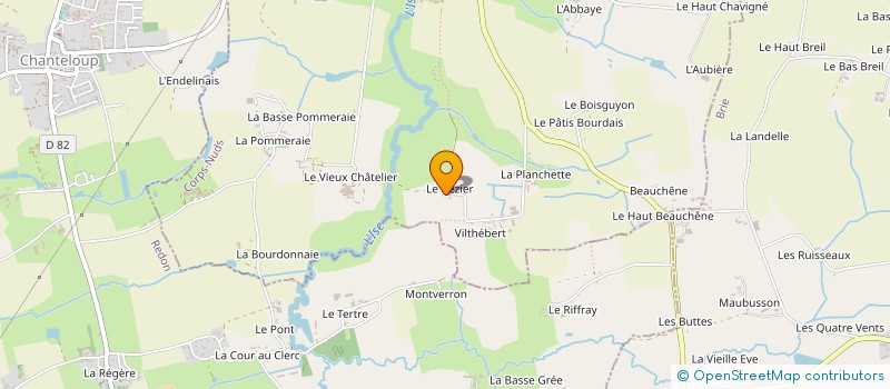 localisation de l'entreprise MADAME VANESSA LE MIGNOT  CORPS-NUDS