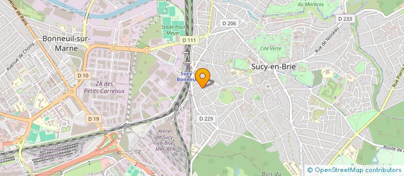 localisation de l'entreprise MADAME VANESSA LEBOUC à SUCY-EN-BRIE