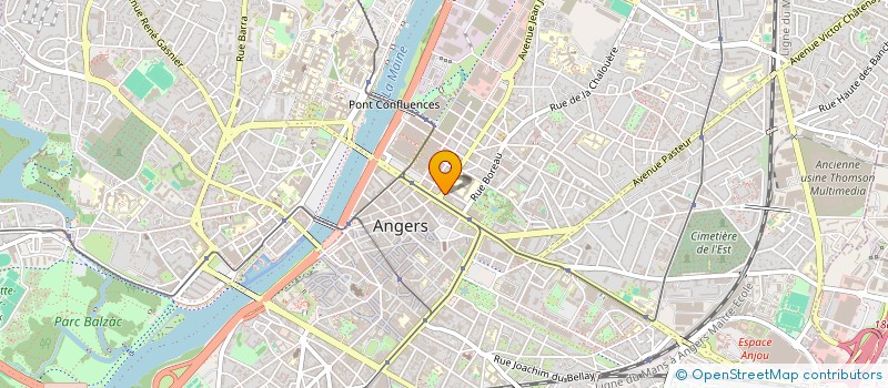 localisation de l'entreprise MADAME VANESSA LEBRETON  ANGERS