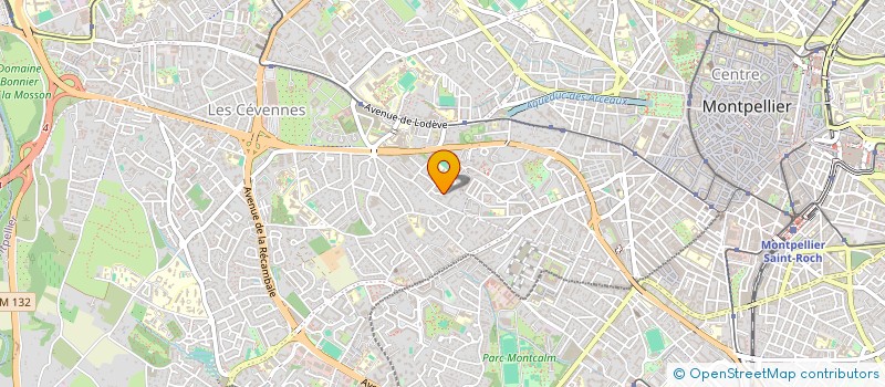 localisation de l'entreprise MADAME VANESSA LECOMTE  MONTPELLIER