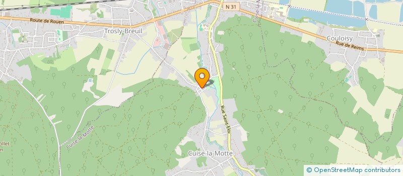 localisation de l'entreprise MADAME VANESSA LEGRAND  CUISE-LA-MOTTE