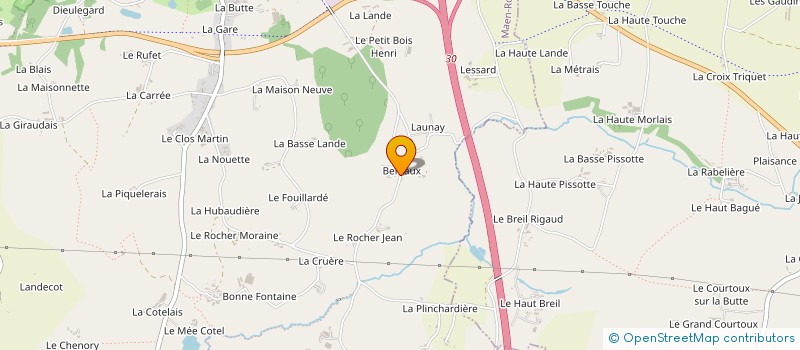localisation de l'entreprise MADAME VANESSA LEGRAND  MAEN ROCH