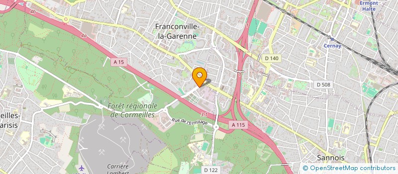 localisation de l'entreprise MADAME VANESSA LEIBNITZ  FRANCONVILLE