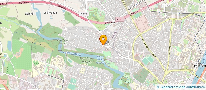 localisation de l'entreprise MADAME VANESSA LEJEUNE - BARCELO  SURGERES