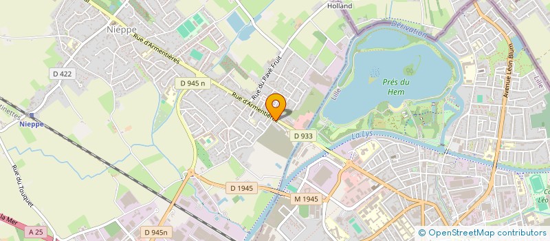 localisation de l'entreprise MADAME VANESSA LENGLART  ROSIERES