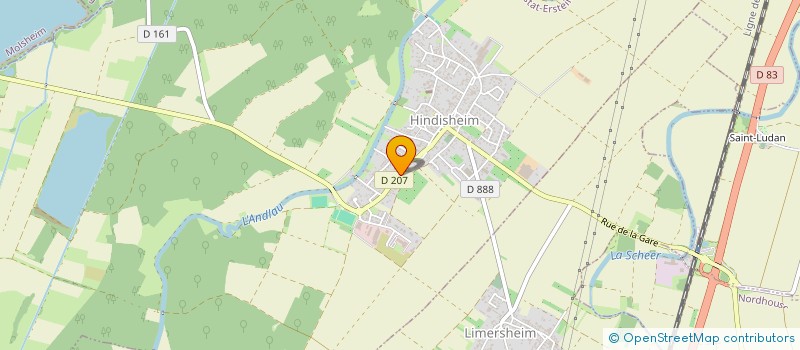 localisation de l'entreprise MADAME VANESSA LEOPOLD  LIMERSHEIM