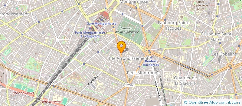 localisation de l'entreprise MADAME VANESSA LEROY  PARIS