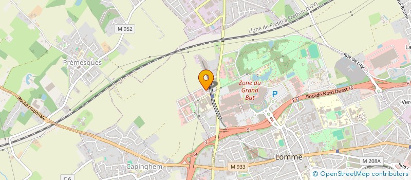 localisation de l'entreprise MADAME VANESSA LETURCQ à LILLE